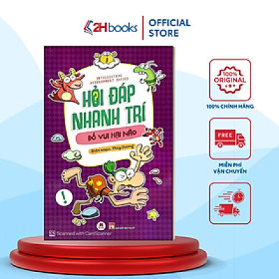 Sách Thiếu Nhi- Hỏi đáp nhanh trí - Đố vui hại não (Tái Bản 2023)- 2HBooks