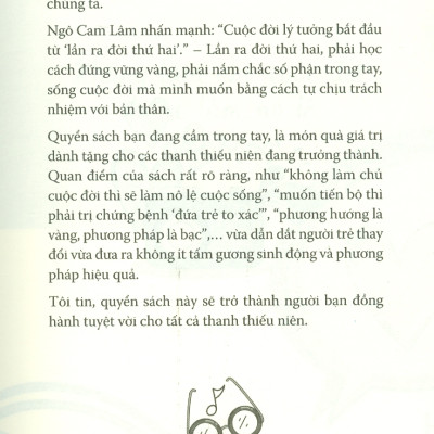 Hãy Để Tuổi Thanh Xuân Trở Thành Lần Ra Đời Thứ Hai
