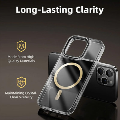 Ốp lưng chống sốc hỗ trợ sạc không dây Innostyle dành cho iP 16 Pro/16 Pro Max - Hàng chính hãng