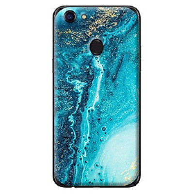 Ốp in cho Oppo F5 NỀN ĐÁ HOA 12 - Hàng chính hãng
