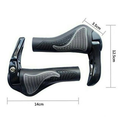 Combo Khóa xe đạp 5 số đổi được mã +Tay nắm xe đạp thể thao sừng trâu chống trượt bộ 2 chiếc hàng loại 1