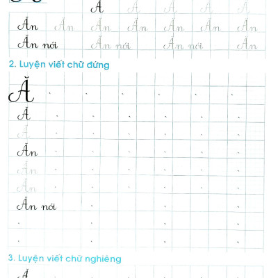 Luyện Viết Đúng, Viết Đẹp 2 - Tập 1