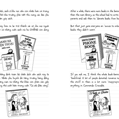 Sách Nhật Ký Chú Bé Nhút Nhát tập 18: No Brainer - Phiên bản tiếng song ngữ Việt-Anh