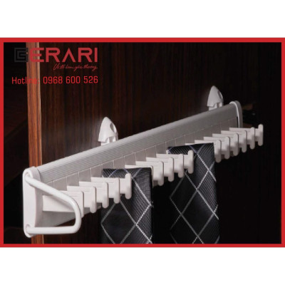 {CHÍNH HÃNG} Giá vắt cà vạt đa năng, ray giảm chấn mã GW017 thương hiệu Gerari