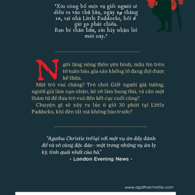 Một Vụ Án Của Jane Marple - Vụ Án Mạng Được Báo Trước