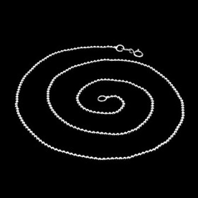 Dây Chuyền Nữ Bạc Hiểu Minh DCN009 bi tròn