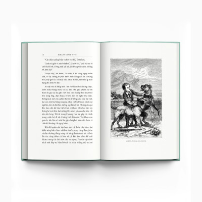 Combo 4 cuốn bìa vải (Tâm hồn cao thượng, Trên sa mạc và trong rừng thẳm, Gia đình Robinson Thụy Sỹ, Về với gia đình)