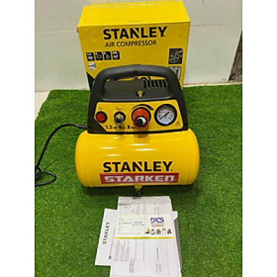 MÁY NÉN KHÍ KHÔNG DẦU 1.5 HP 6L STANLEY DN200/8/6 - HÀNG CHÍNH HÃNG