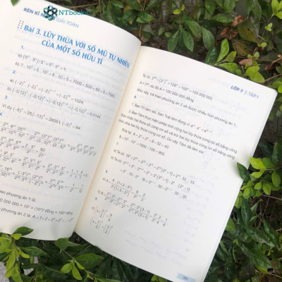 Combo 2 Cuốn Sách Rèn Kĩ Năng Giải Toán Lớp 7 Tập 1 + Tập 2 (Theo Chương Trình Giáo Dục Phổ Thông Mới)