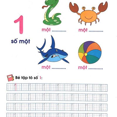 Chuẩn Bị Cho Bé Vào Lớp 1 - Bé Làm Quen Với Toán Học (Quyển 3) (Tái Bản 2020)