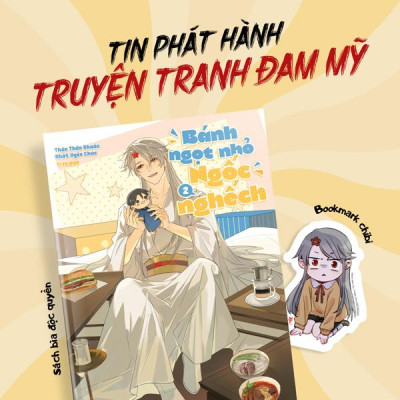 Sách - Bánh Ngọt Nhỏ Ngốc Nghếch - Tập 2 - Tặng Kèm Bookmark Chibi