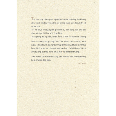 Ký Ức Một Ảnh Viện Sài Gòn - Câu Chuyện Viễn Kính