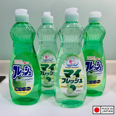 Nước rửa chén bát Rocket Soap 600ml - Hương chanh - Hàng Nội Địa Nhật Bản