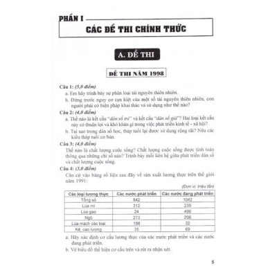 Sách - Tuyển tập 25 năm đề thi Olympic 30 tháng 4 Địa lý 10 (1998 - 2019)