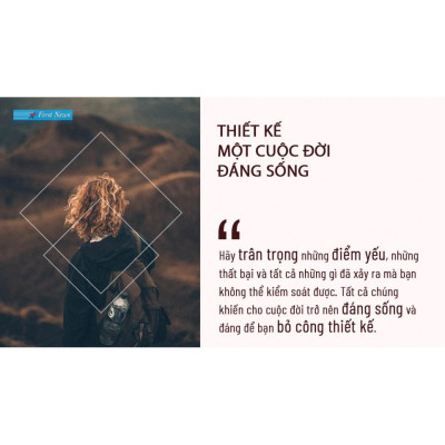 Sách - Combo HGTH Còn Sống Còn Yêu Thương + Thiết kế một cuộc đời đáng sống  - FirstNews