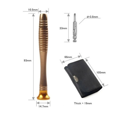 Bộ tua vít đa năng dùng sửa chữa điện thoại, đồng hồ đeo tay máy tính laptop, đồ điện tử