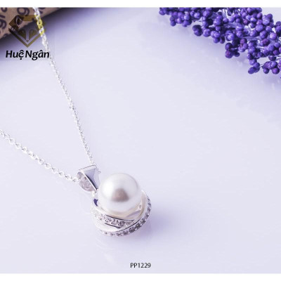 Dây chuyền bạc Ý 925 Huệ Ngân - Nơ đẹp PP1229