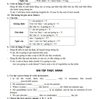 Luyện Đề Chuẩn Bị Kì Thi THPT Quốc Gia 2018 Tiếng Anh - KV