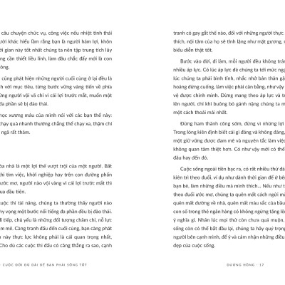 Cuộc Đời Đủ Dài Để Bạn Phải Sống Tốt _AZ