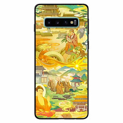 Ốp lưng dành cho Samsung S10 mẫu Phật Và 3 Chú Tiểu