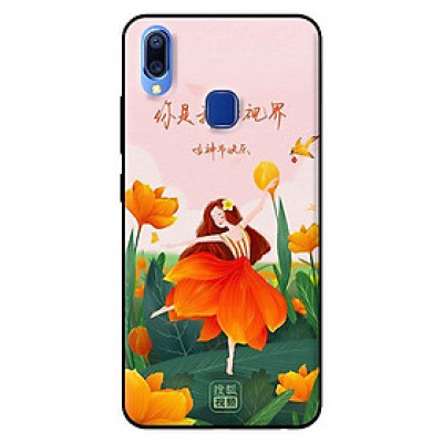 Ốp lưng in cho Vivo Y91 mẫu Cô Gái Múa - Hàng chính hãng