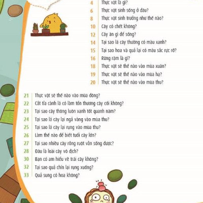 300 Câu Hỏi Khoa Học Vui Thực Vật: Đừng Tưởng Cây Cối Không Biết Gì