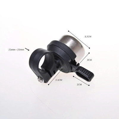 Chuông Xe Đạp Thể Thao Địa Hình Mini Bằng Đồng Âm Thanh Vang 90-100dB Gắn Ghi Đông Xe Đạp (Loại Cơ Bản) - Giao Màu Ngẫu Nhiên