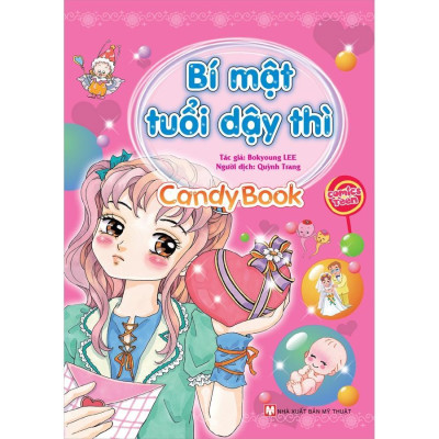Sách - Candy Book - Bí Mật Tuổi Dậy Thì  -Tân Việt Books