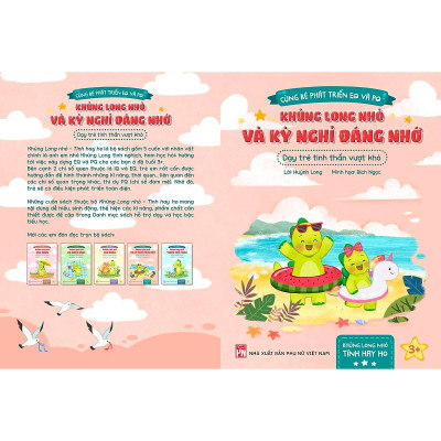 Sách - Cùng Bé Phát Triển EG Và PG : Khủng Long Nhỏ Và Kì Nghỉ Đáng Nhớ - NXB Phụ Nữ