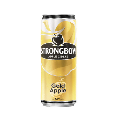 Thùng 24 Lon Nước Táo Lên Men Strongbow Vị Táo Nguyên Bản 320ml/lon