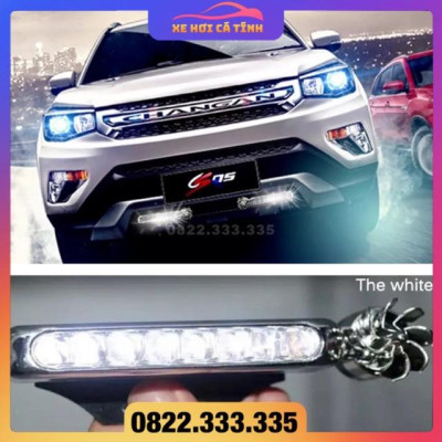 Bộ 2 đèn led năng lượng gió gắn xe hơi ô tô