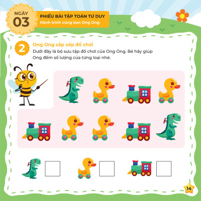 Combo 3 tập sách 60 Ngày Khám Phá Toán Tư Duy có App Bài Giảng cho bé sẵn sàng bước vào lớp 1