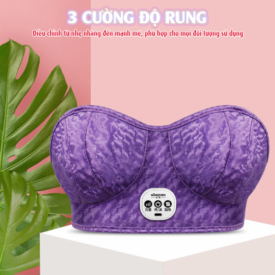 Máy massage ngực Ming Zhen Nikio MZ-AM002 - Tăng size hiệu quả, Nhiệt sưởi ấm kích thích phát triển