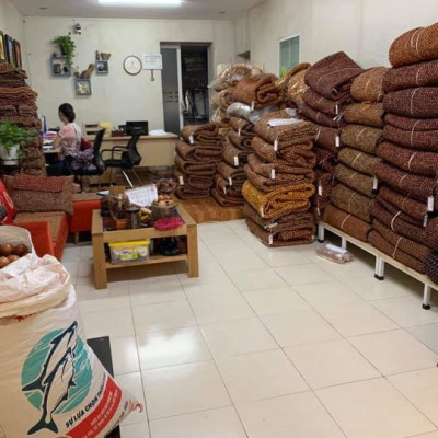 Chiếu Hạt Gỗ Hương Mộc Hạt 1.8cm - Chiếu gỗ Mian ( video , hình thật )