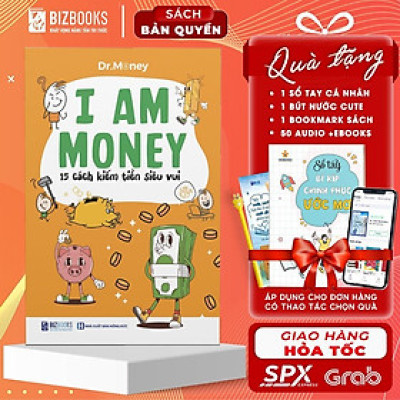 Sách - I Am Money: 15 Cách Kiếm Tiền Siêu Vui - MCBooks