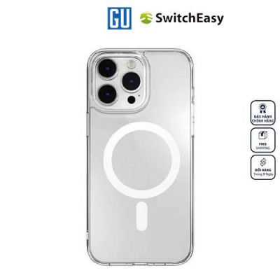 Ốp Switcheasy Crush M For iPhone 14/ 14 Pro Max Ốp lưng nhựa cứng trong suốt Hàng Chính Hãng