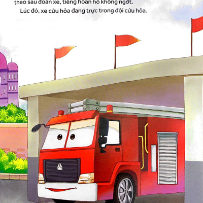 Những Chiếc Xe Hiệp Sĩ: Xe Cứu Hỏa Vất Vả (Tái Bản 2019)