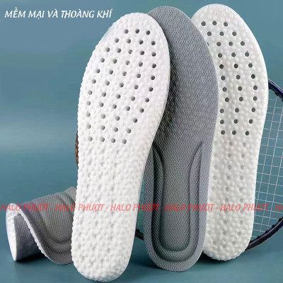 Lót Giày Cao Su Thoáng Khí, Êm Chân, Hỗ Trợ Giảm Mùi & Giảm Chấn – Phù Hợp Mọi Loại Giày