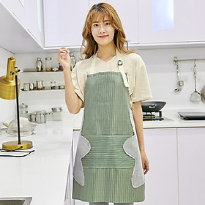 Tạp Dề Hình Sọc (Màu ngẫu nhiên, mẫu mã đa dạng)