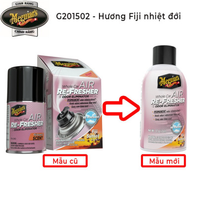 Xịt khử mùi diệt khuẩn nội thất xe hơi hương Fiji nhiệt đới( Xịt khử mùi ô tô) - Meguiar
