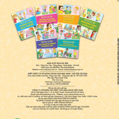 Combo 2 Quyển Kiến Thức Và Kỹ Năng Dành Cho Học Sinh: Những Việc Cần Làm + Giữ Gìn Vệ Sinh