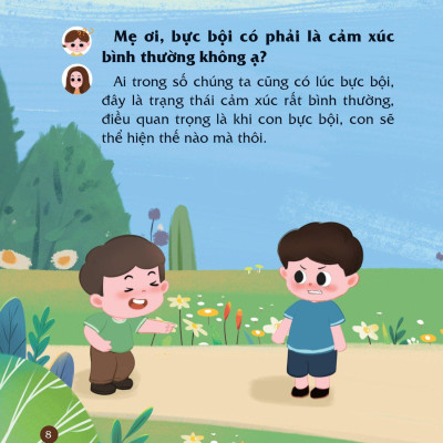 Sách Cùng Con Nuôi Dưỡng Cảm Xúc Tích Cực - Con Không Bực Bội