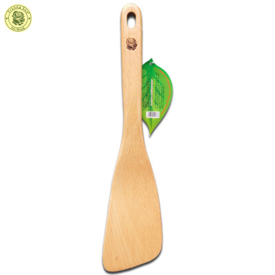 Sạn Xào Có Đế Chân - Sạn Gỗ Xéo 13 ( 34 x 7.5 cm ) - Đồ Gỗ Nhà Bếp Thương Hiệu Trường Sơn