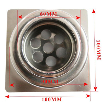 Hố ga Inox SUS 304,10x10cm Eurolife EL-HG11