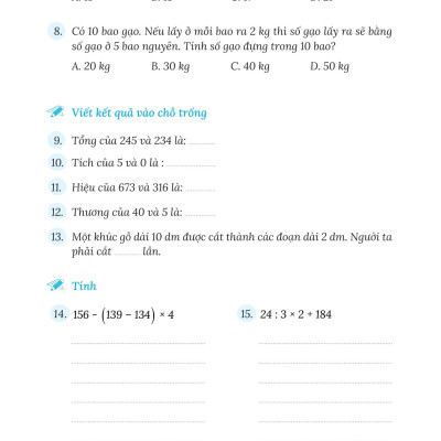 Sách - 50 Đề Tăng Điểm Nhanh Toán Lớp 3