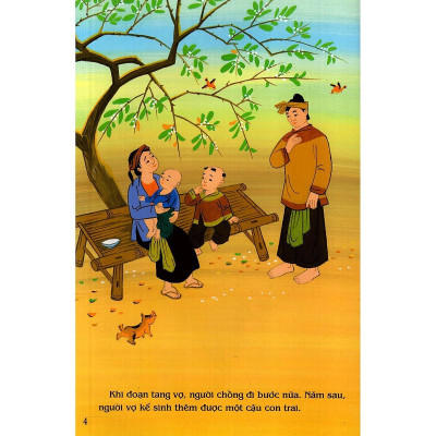 Sách - Người Mẹ Kế Và Hai Con Trai - Tranh Truyện Dân Gian Việt Nam - NXB Kim Đồng