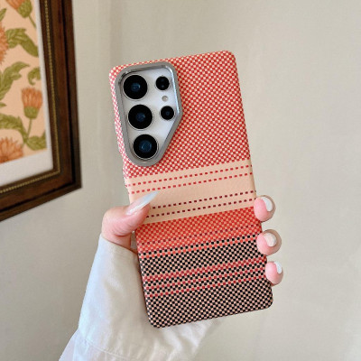 Ốp Lưng Từ Tính Cho Samsung Galaxy S25 Ultra  Họa Tiết Thổ Cẩm Nhựa Cứng - BUM STORE GALAXY CASE