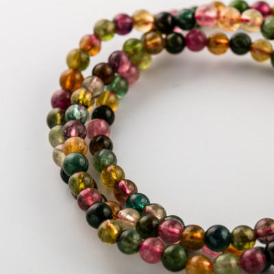 Vòng Cổ Đá Tourmaline - Cầu May Măn - Trung Hòa Năng Lượng
