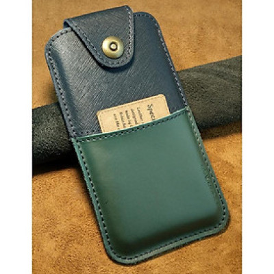 Bao da rút cho Samsung Note 10 plus/ Note20 Ultra/ S22 Plus/ Note8...quai cài da bò thật Style