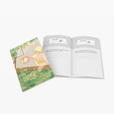 Sách 999 Lá Thư Gửi Cho Chính Mình (Phiên Bản Tô Chữ Tiếng Trung) - AZB